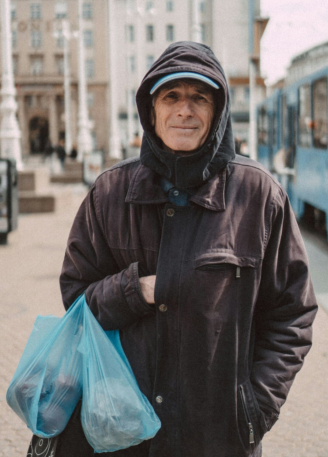 Portrait of a Croatian man community manager smiling