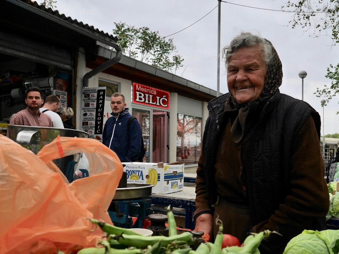 Portrait of a Croatian man support coordinator smiling