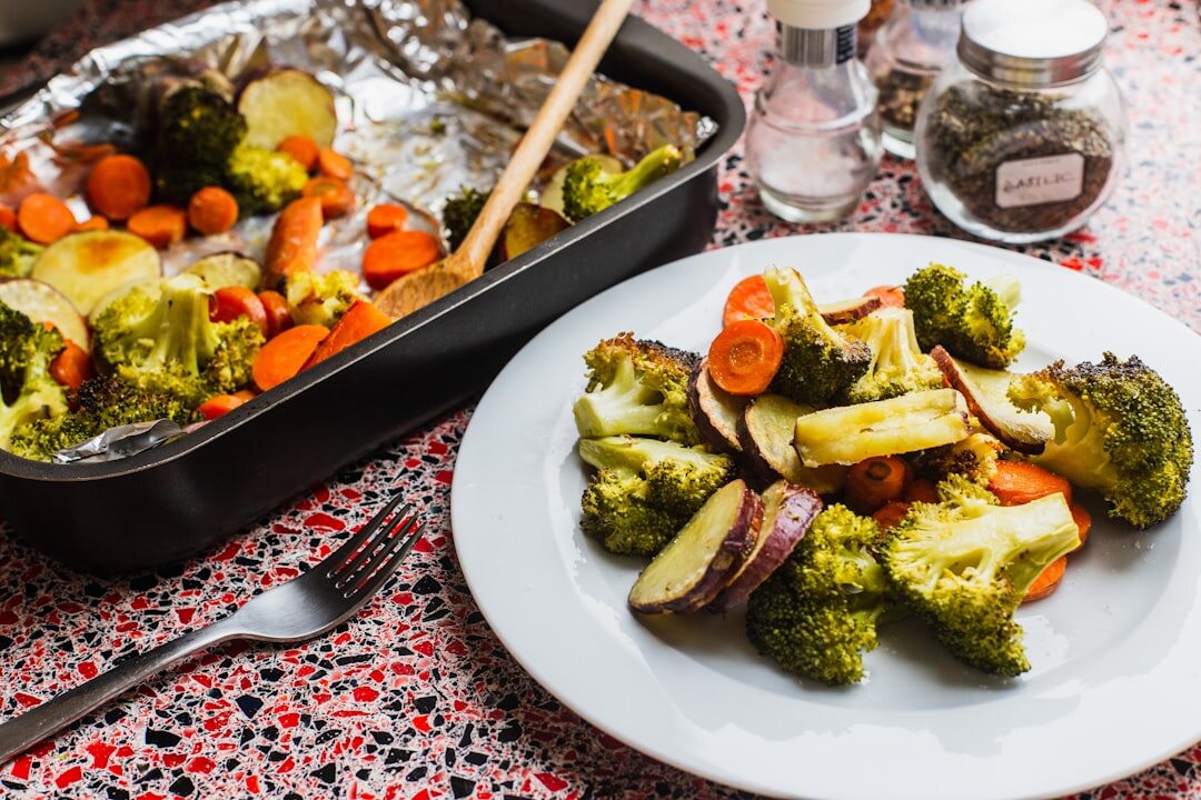baked fish with vegetables